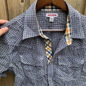 True Religion Button Up Polo Shirt Medium